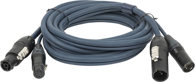 Combikabel DAP FP143 - PowerCON True1 & 5-pin XLR 3 m