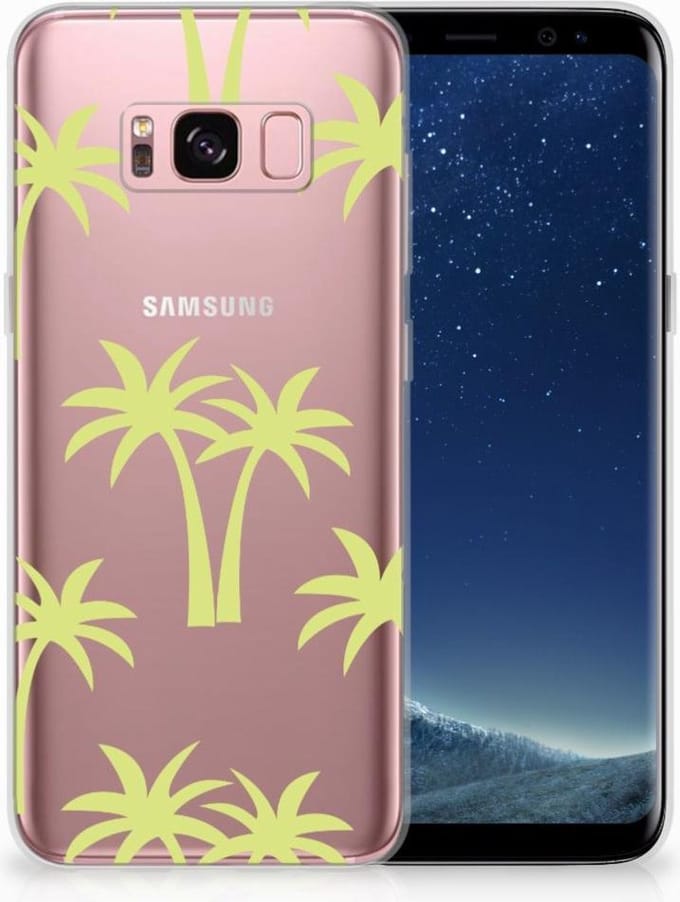 Back Cover voor Samsung Galaxy S8 TPU Case Palmtrees