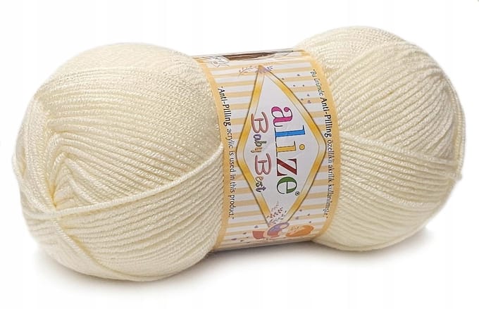 Alize baby best fil crème doux et délicat 62
