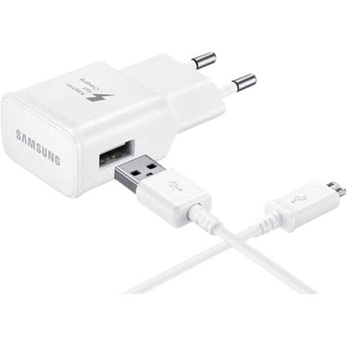 Samsung EP-TA200EWE USB-oplader 15 W 1x USB-A, 1x Micro-USB Wit Snellader