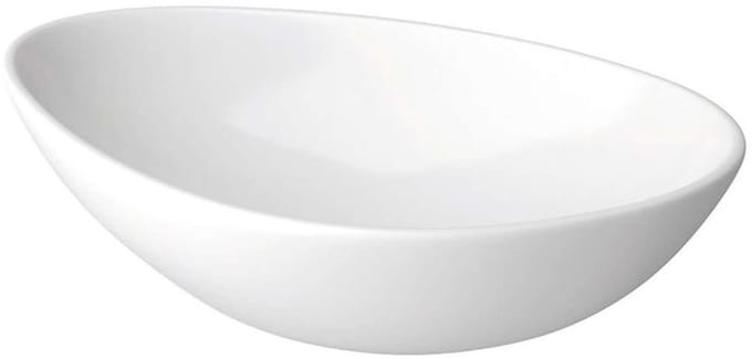 Cersanit Moduo - Opzetwastafel, 57x37 cm, zonder overloop, wit K116-052