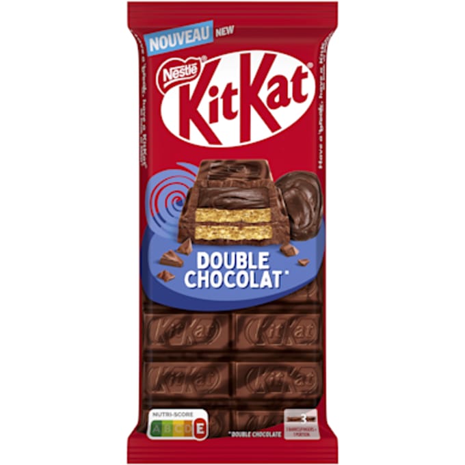 Chocoladereep double chocolat