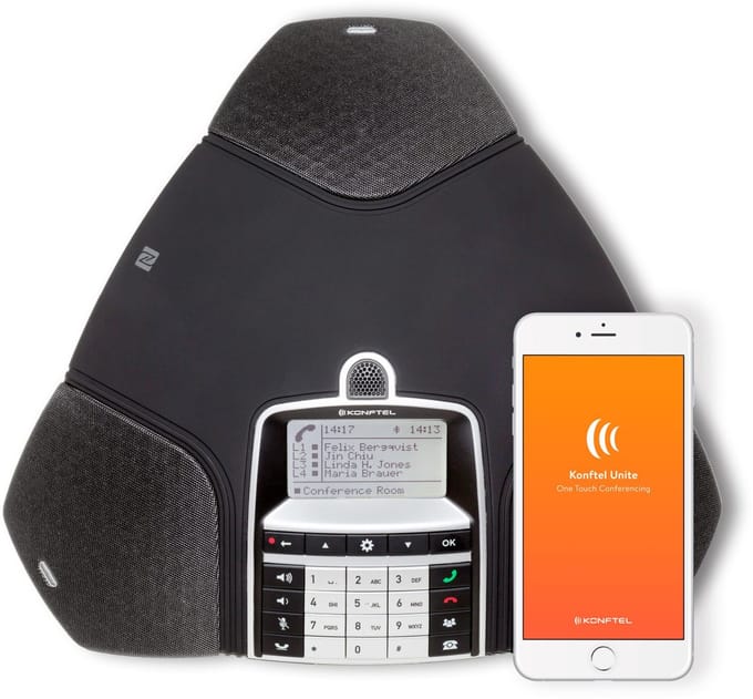 Konftel 300IPx  - Conferentietelefoon - Zwart