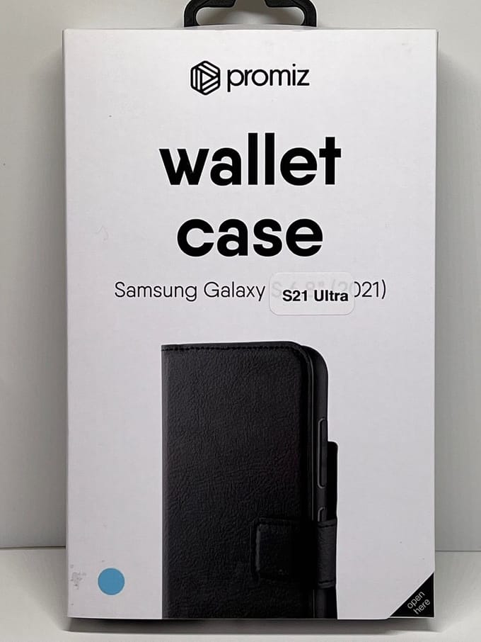 Wallet Case - Black, Samsung Galaxy S21 Ultra