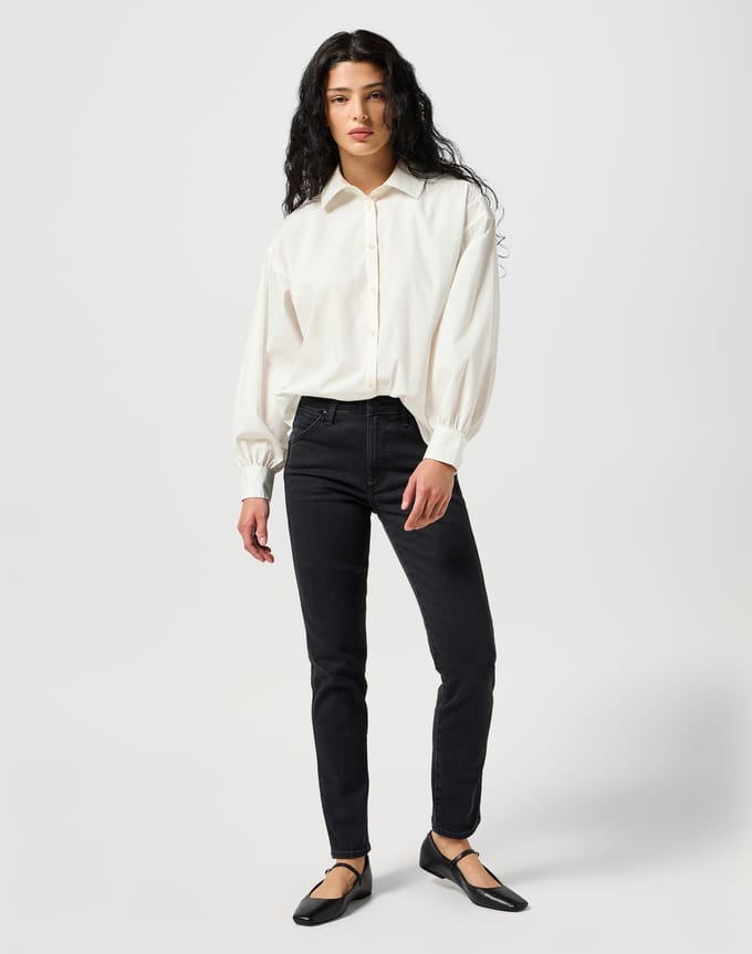 Wrangler 112356403 Piper Spijkerbroek Wit 28 / 32 Vrouw