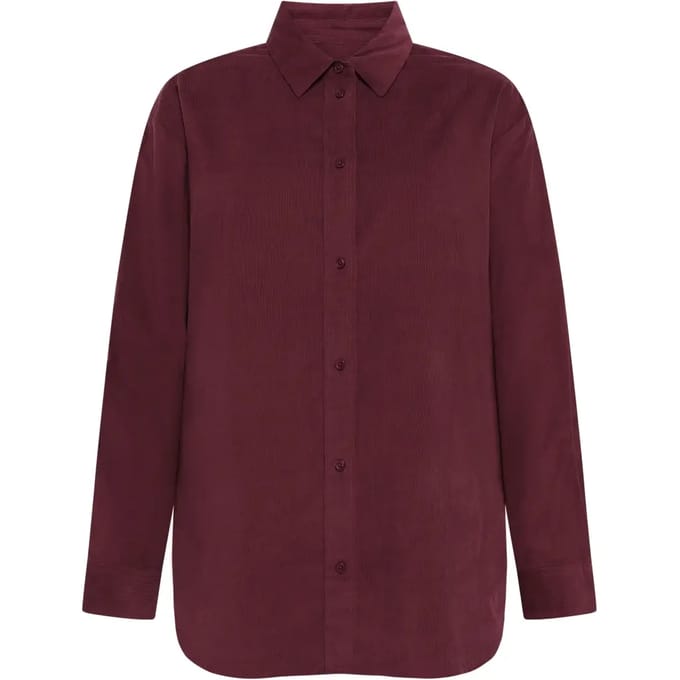 Corduroy damesshirt KnowledgeCotton Apparel Vega