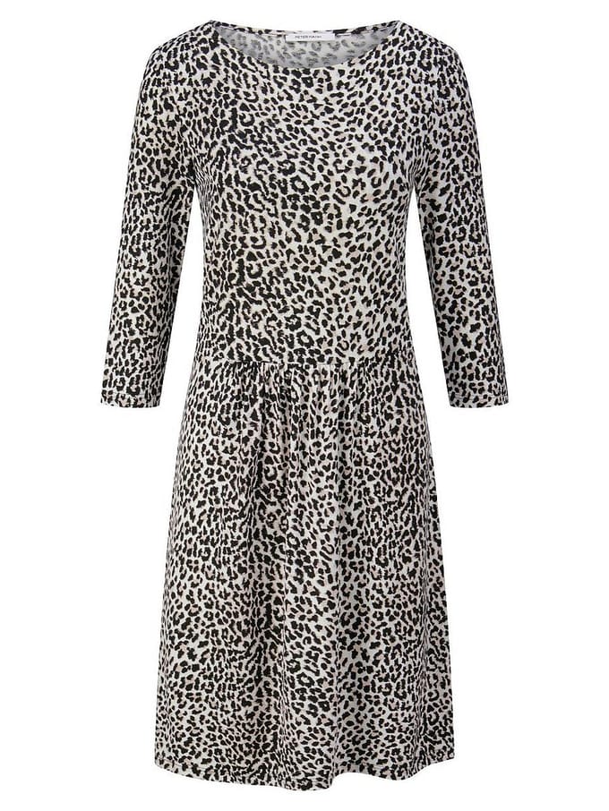 Jersey jurk Van Peter Hahn wit