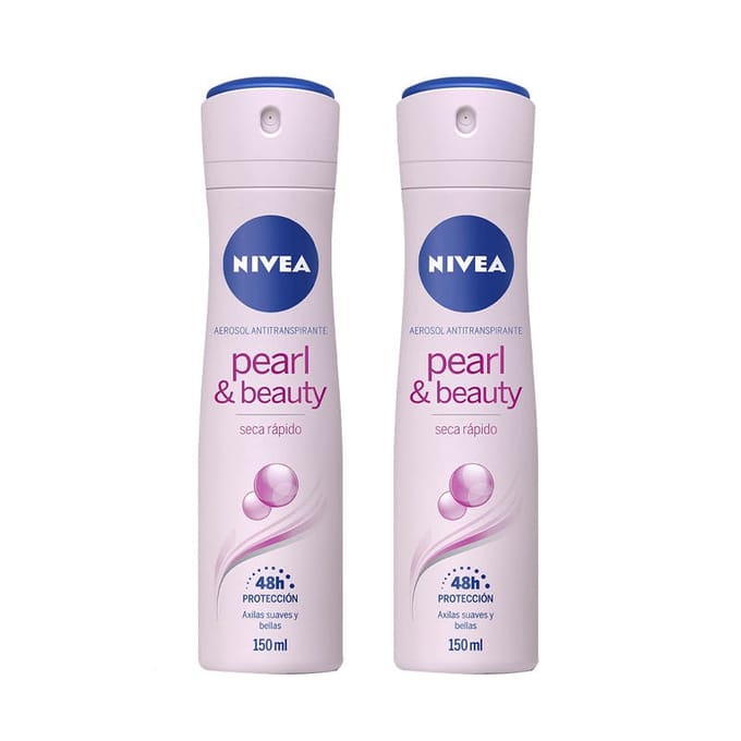 NIVEA Pearl &amp; Beauty Deospray 2 x 150 ml
