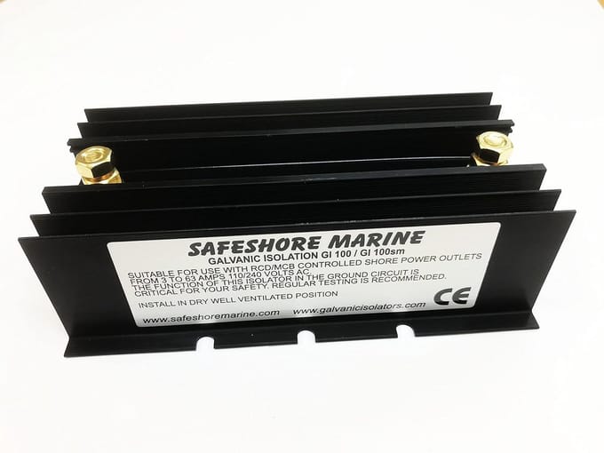 Galvanische Isolator 100A voor Boot - Bescherming tegen Corrosie bij Walstroom