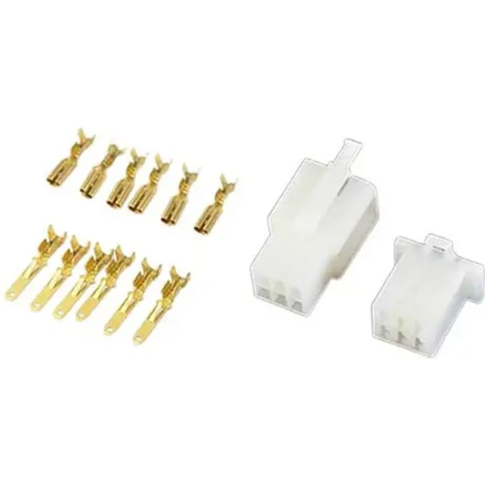 6-pins mannelijke en vrouwelijke plastic connector Brazoline