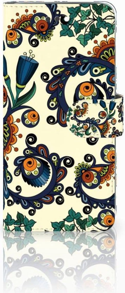 Wallet Case Apple iPhone 7 Plus | 8 Plus Barok Flower