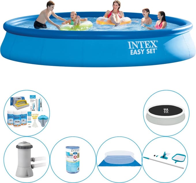 Zwembad Combinatie Set -  Easy Set Rond 457x84 cm