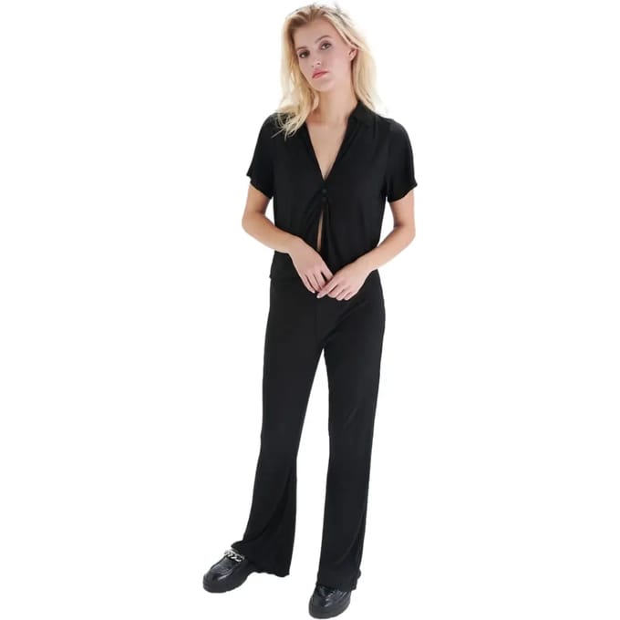 Gekruiste gebreide broek dames 24 Colours