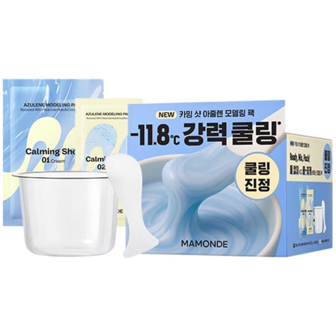 [Mamonde] Calming Shot Azulene Modeling Pack 66g gray