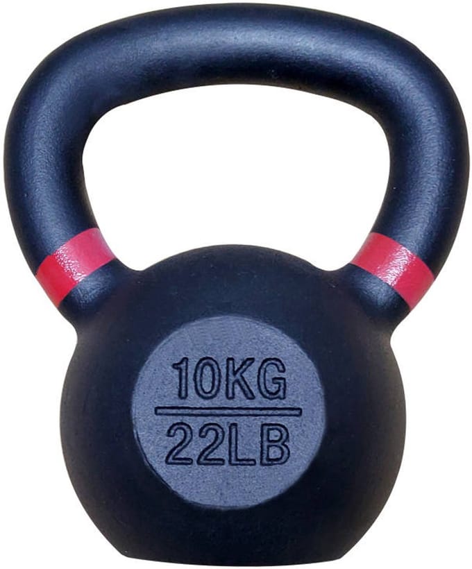 Gietijzeren kettlebell 10KG - DumbbellDump