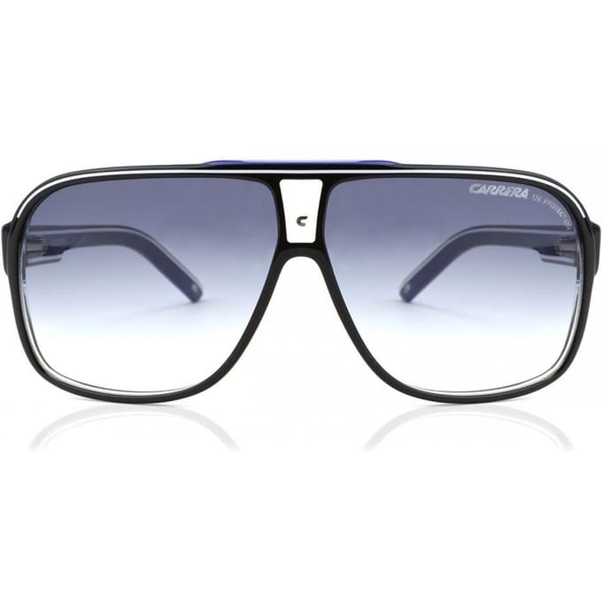 Carrera Aviator Mens Black Dark Blue Gradient zonnebril