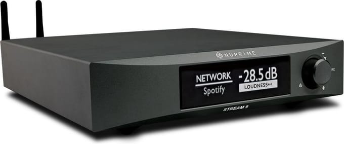 NuPrime Audio: Stream-9 Streamer - zwart