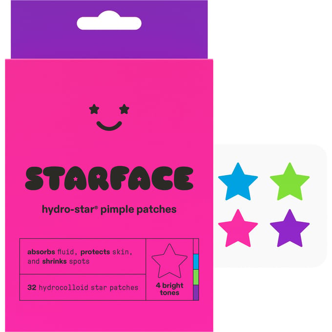Starface Party Pack Hydro-Star Pimple Patches 32 Count for All Skin Types
