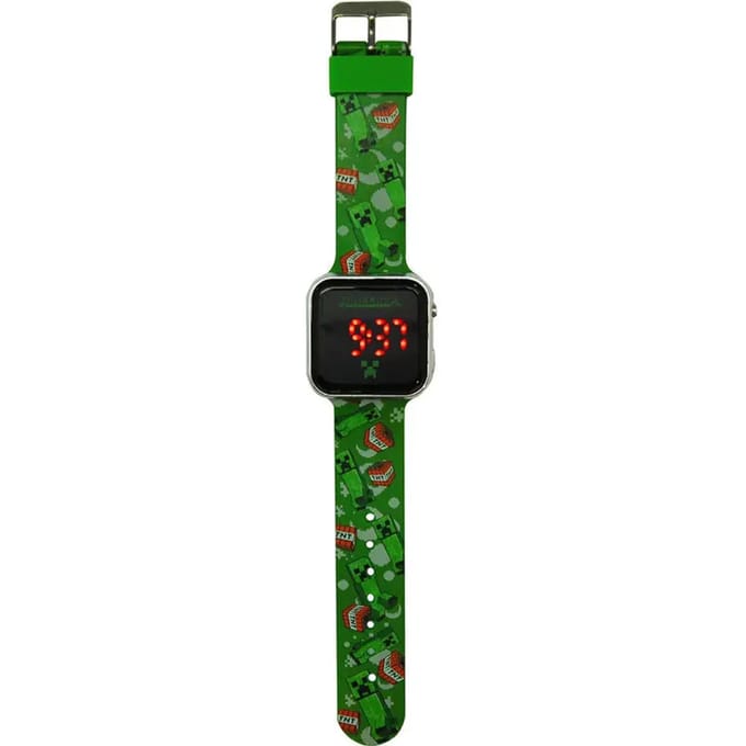 Minecraft Led Minecraft Horloge Groen