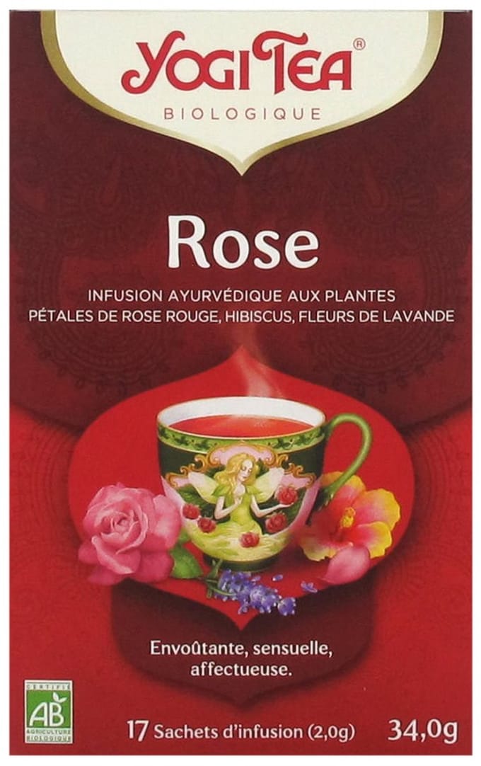 Yogi Tea Rose Bio 17 Zakjes