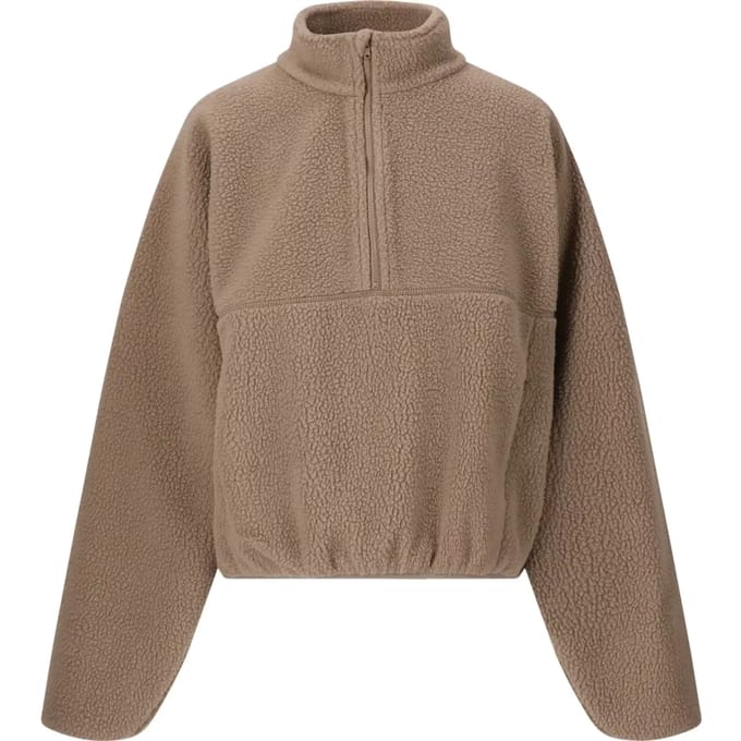 Fleece 1/2 rits voor meisjes Les'Arcs Kathleen