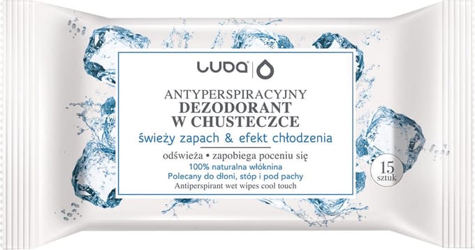Antiperspirantdoekjes Frisse Geur & Verkoelend Effect 15st