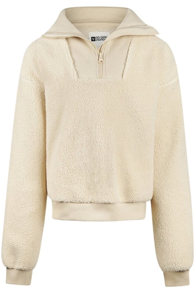 No Way Monday-Meisjes Sweater met verlaagde schouder-Beige