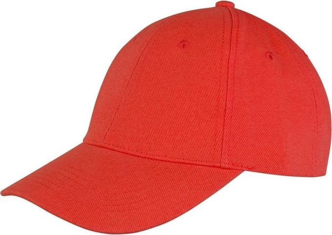 Jumada's - Baseball Cap - 6 Panelen - Katoen - Rood