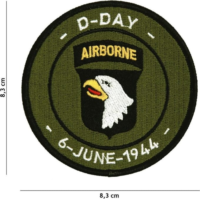 Embleem D-Day 101st Airborne stof