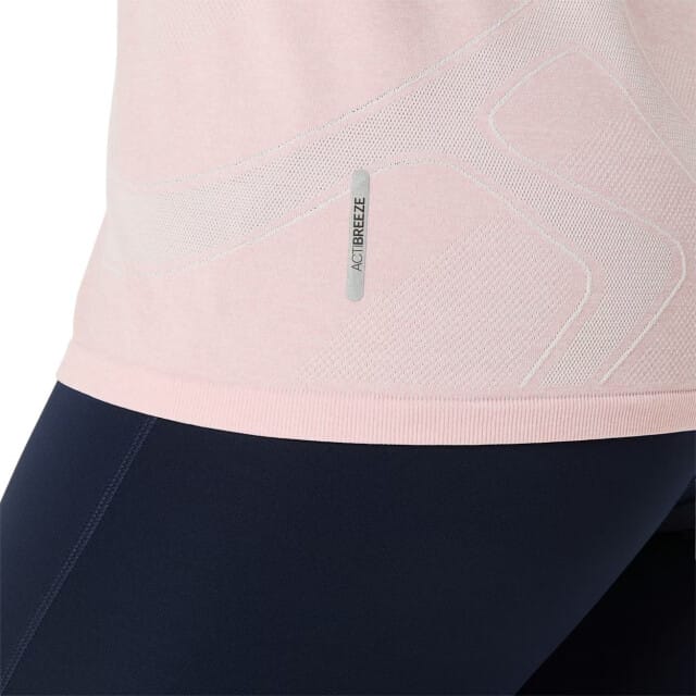 Asics Road seamless ss top hardloop t-shirt korte mouw zomer dames -