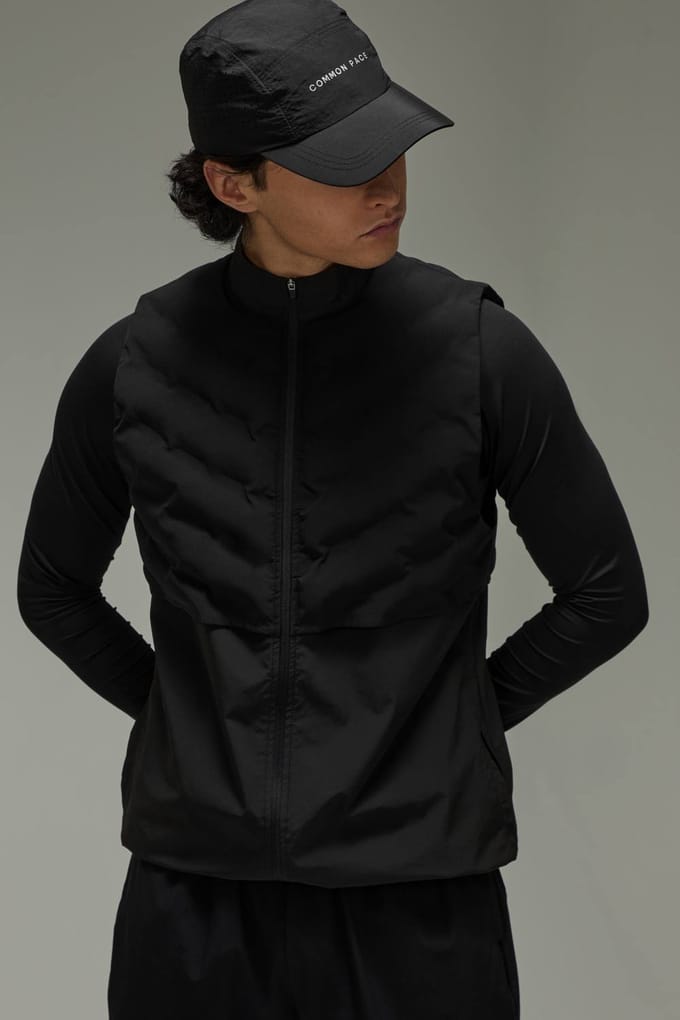 Common Pace Hardloopbodywarmer | Black | Size Small