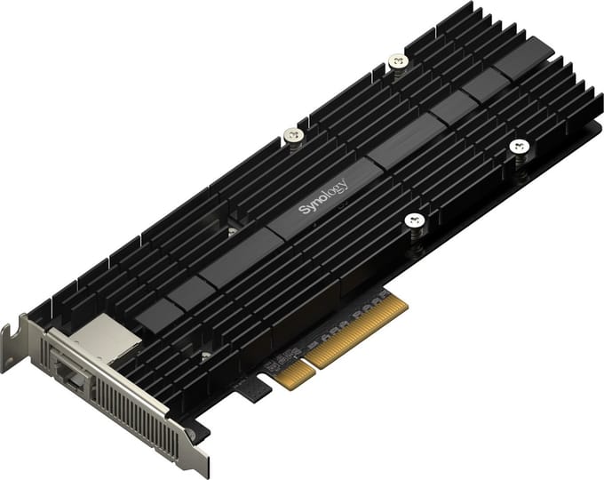 Synology E10M20-T1 10GbE bandwidth and M.2 SSD cache
