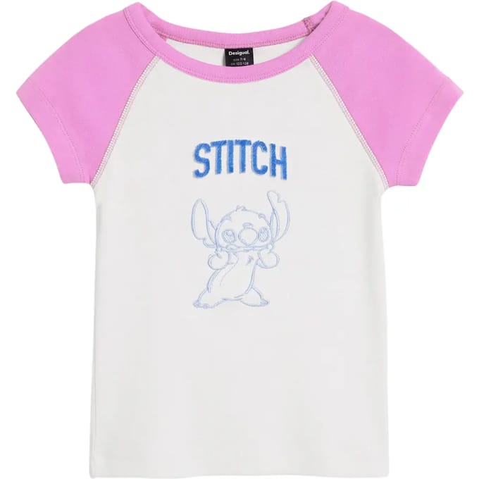 Meisjes-T-shirt Desigual Stitch