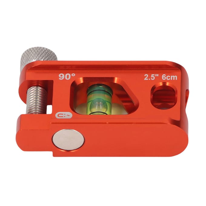 Mini Waterpas 2,5 Inch Nauwkeurige Massief Gegoten Aluminium Compacte Magnetische Waterpas voor red