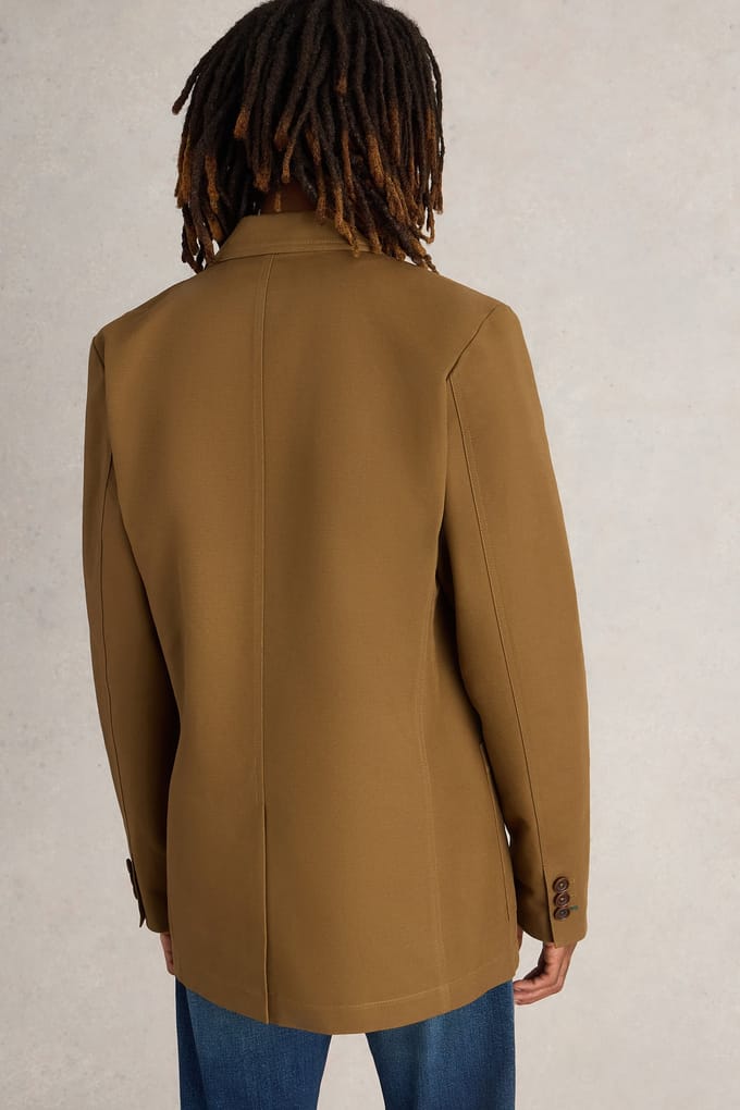 White Stuff Chiltern Blazer Mid Tan Maat: 44 | Blazers Outlet | Heren | Bruin