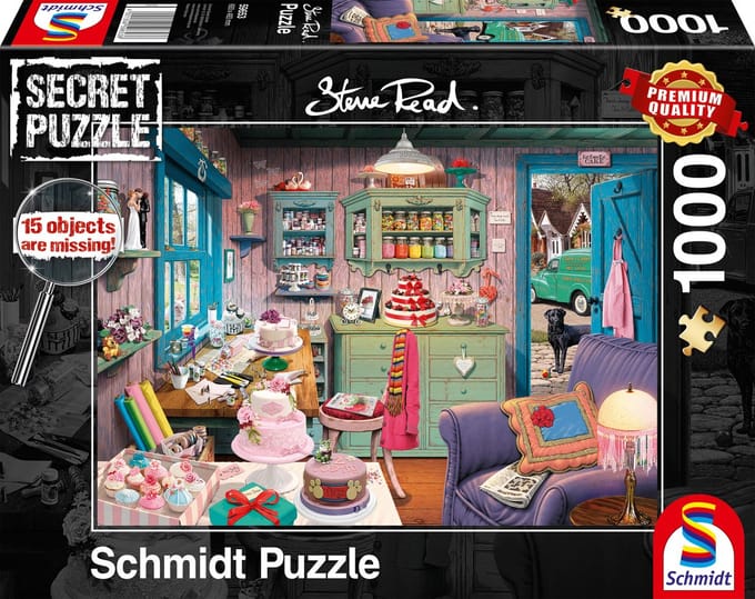 Schmidt - Legpuzzel - Grootmoeders kamer - Steve Read - 1000 stukjes - Volwassenen - vanaf 12 jaar