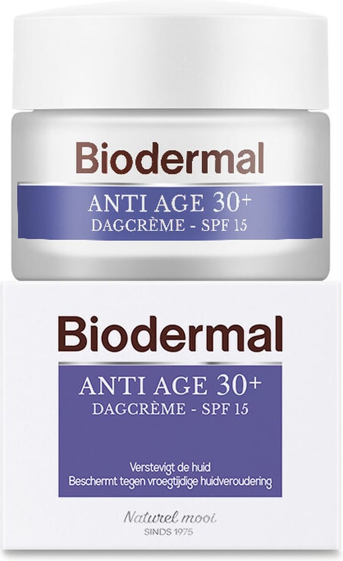 Biodermal Anti Age 30+ - Dagcrème tegen huidveroudering - SPF15 - 50 ml