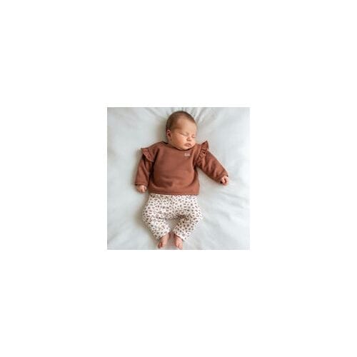 Prénatal newborn kledingset animal print Light Orange Brown 56 dames