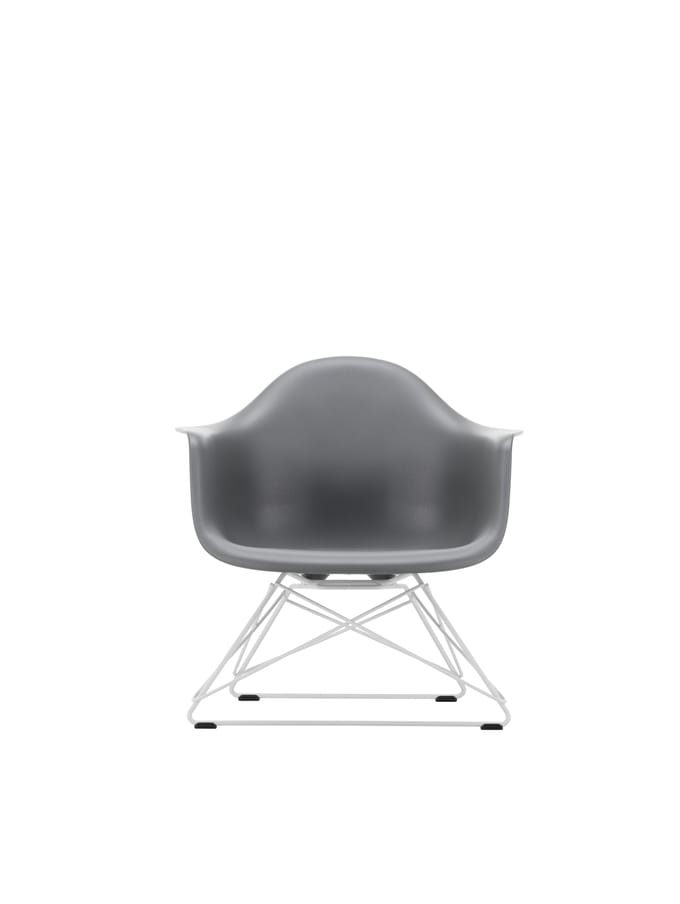 Vitra Outdoor Eames Plastic Chair LAR - granietgrijs RE - granietgrijs RE - wit