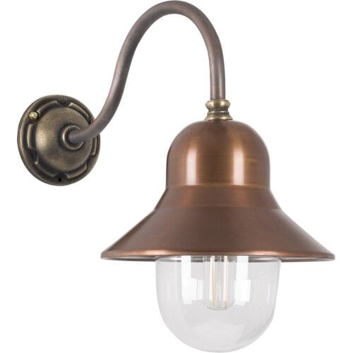 KS Verlichting Evian Muurlamp Brons