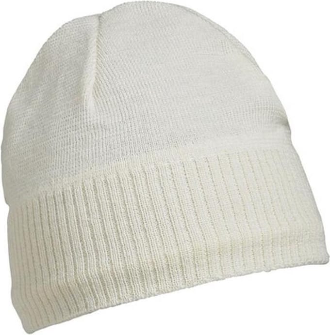 Myrtle Beach - Unisex Gebreide Beanie met Fleece Binnenkant (Wit)