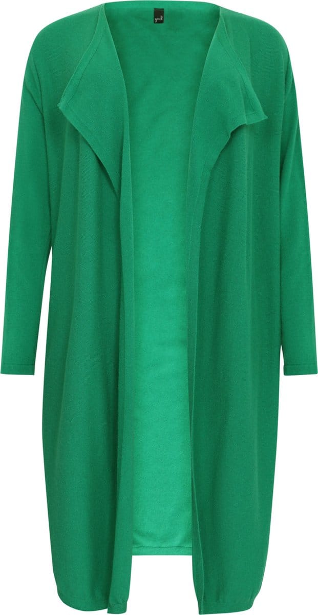 YOEK Dames Vest met een gedrapeerde voorkant