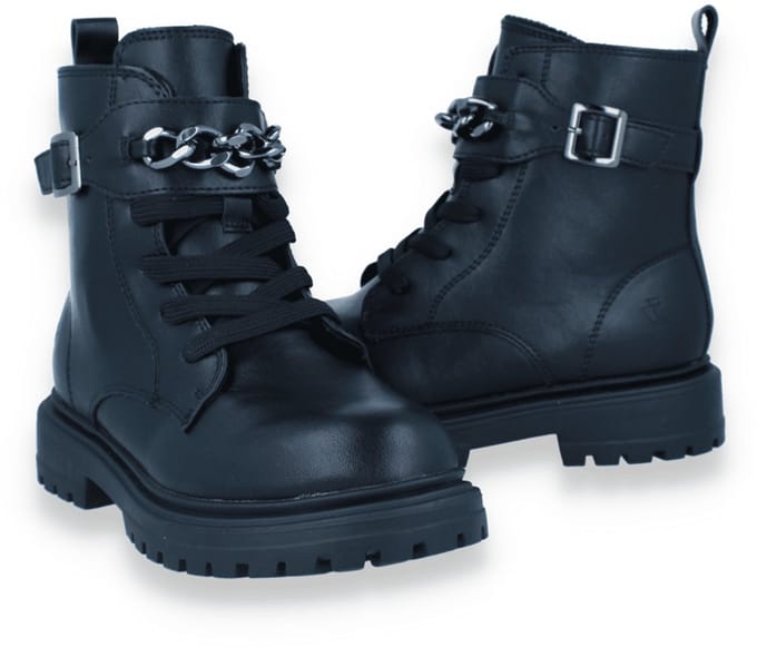 Sj Lifestyle Meisjes Bottine | Zwart | Maat: 37