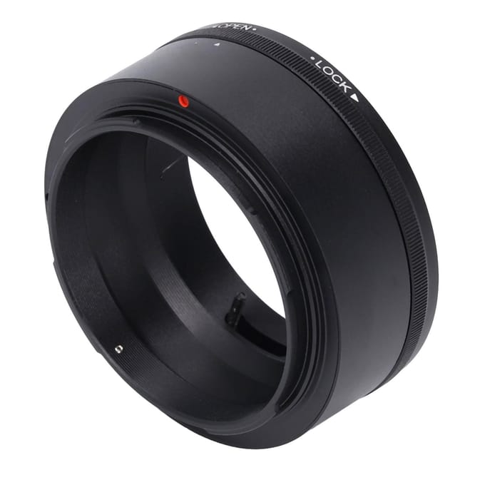 FD Lens Mount Adapter voor Nikon Z Mount Camera Aluminiumlegering FD naar Z Lens Adapterring voor Nikon black