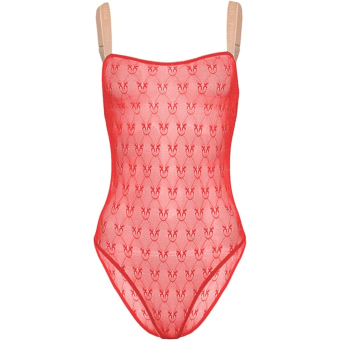PINKO Perdonami 1 Body Poppy Red Größe: M | Bodies Outlet | Damen | Rot
