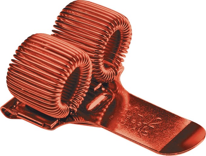 Terry Clip voor 2 pennen e - potloden rood