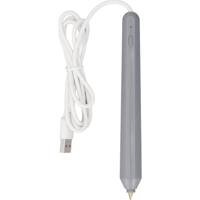 Hot Stamping Pen USB Handheld Lichtgewicht Hot Foil Embossing Stamping Pen voor Foto white