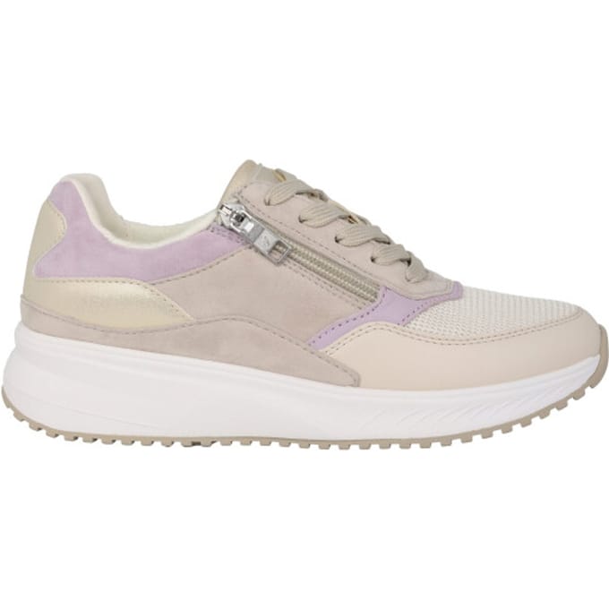 Waldläufer H-Mara - dames sneaker - Beige - maat 40 (EU) 6.5 (UK)