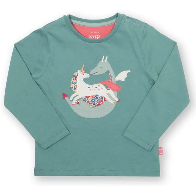 Meisjes-T-shirt met lange mouwen Kite Folktale Friends