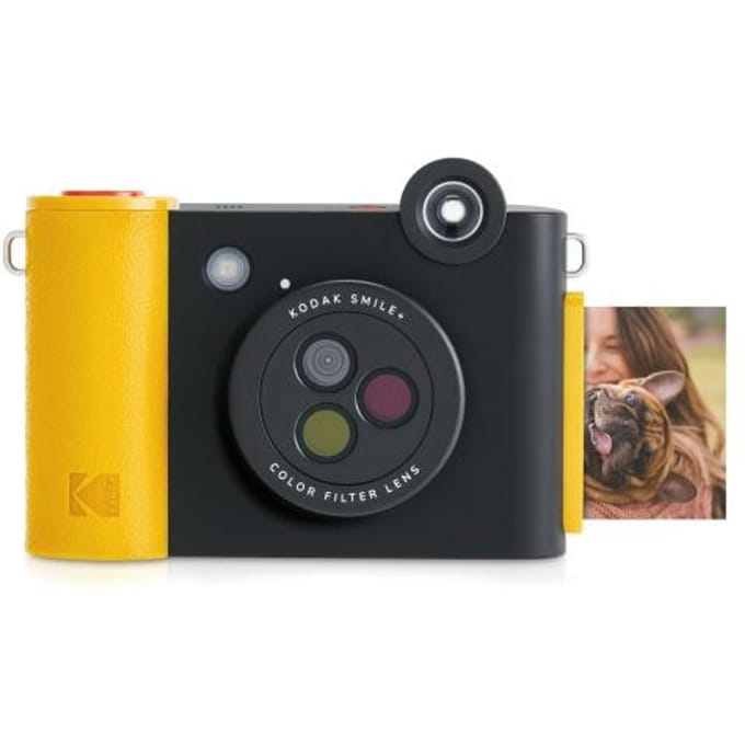 Appareil photo instantané Kodak SMILE+, 5x7,6 cm, Noir